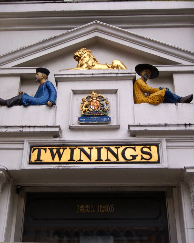 Twinings tea shop in London